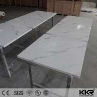 KKR marble stone acrylic solid surface for bathroom shelf