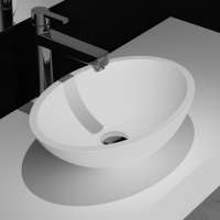 High standard reliable artificial stone solid surface hand wash basin