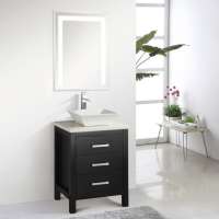 Foshan Manufacturer Custom Made Wooden Bathroom Vanity