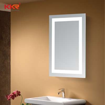 mirror bedside cabinets washroom wall hung led salon solid surface bathroom mirror