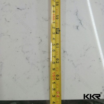 kkr factory price artificial mirror quartz stone slab composite, grey sparkle quartz countertop