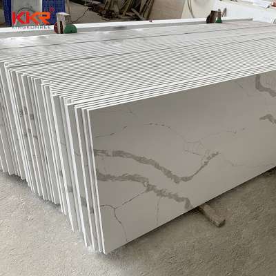 High quality engineered marble floor tiles quartz stone